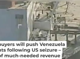 A video posted on Attorney General Pam Bondi’s X account shows the moment an oil tanker was seized by U.S. forces off the coast of Venezuela. U.S. Attorney General's Office/X via AP